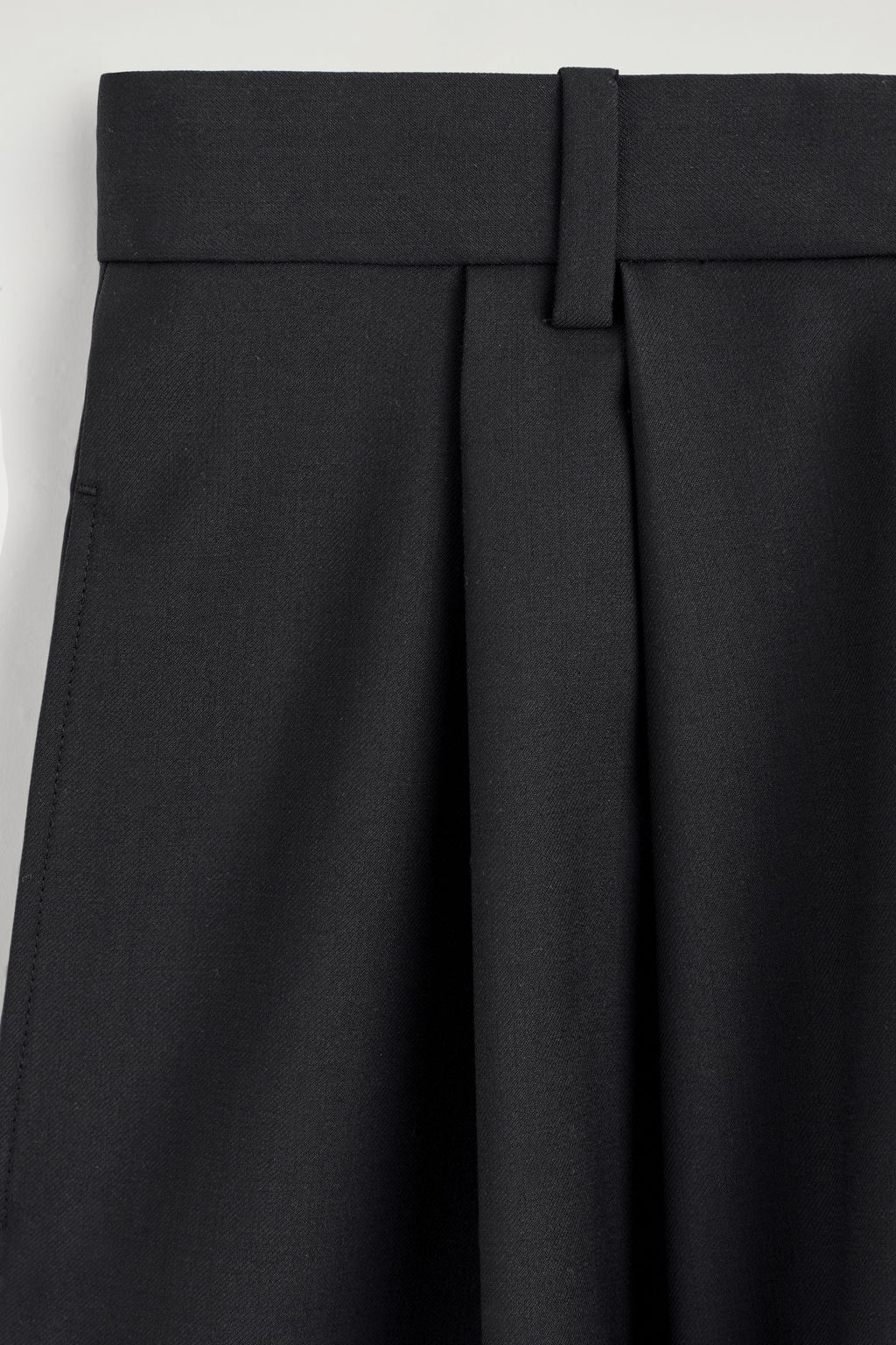 PANTAL?N CULOTTE PINZAS MEZCLA LANA