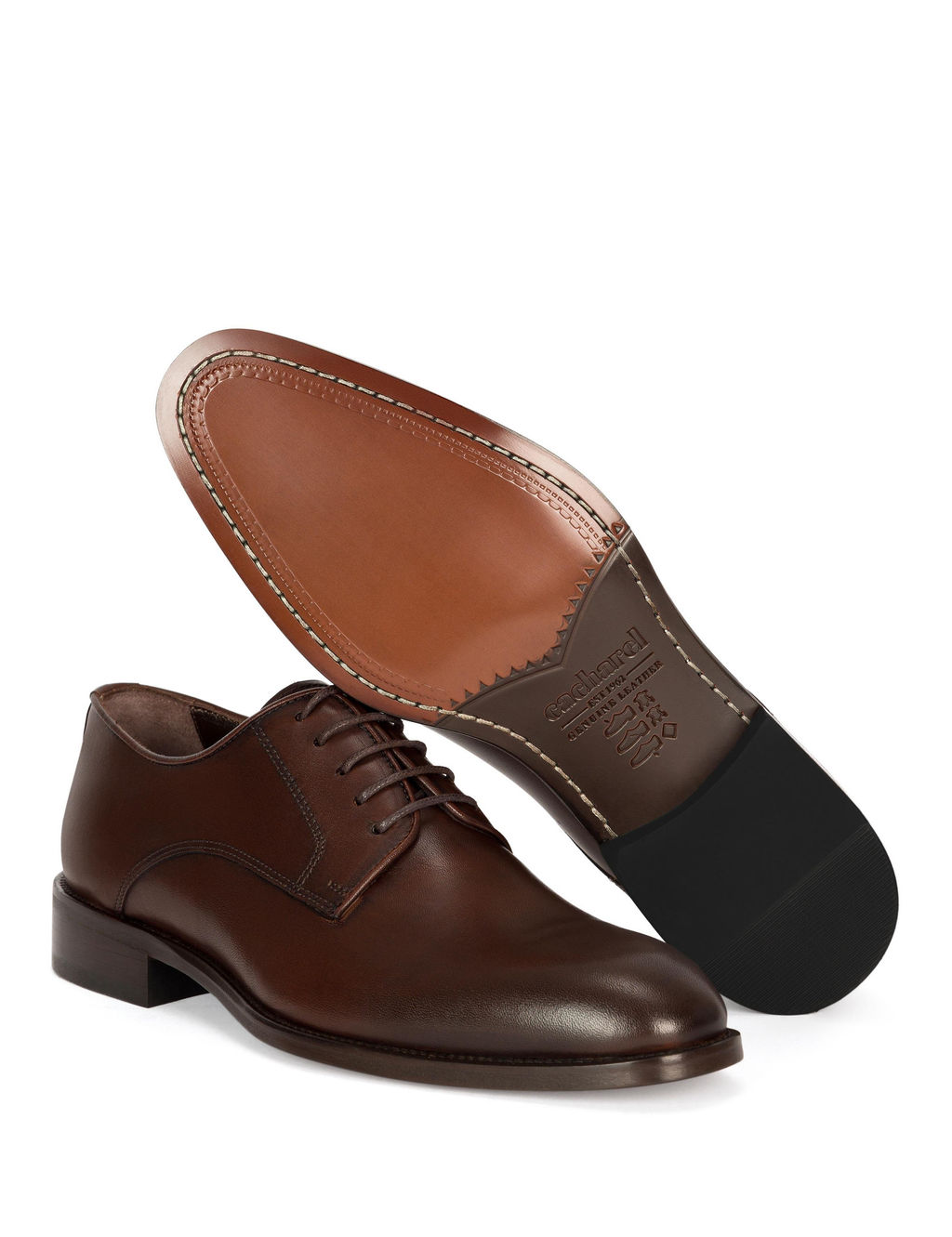 Коричневые классические туфли - Cacharel фото 4