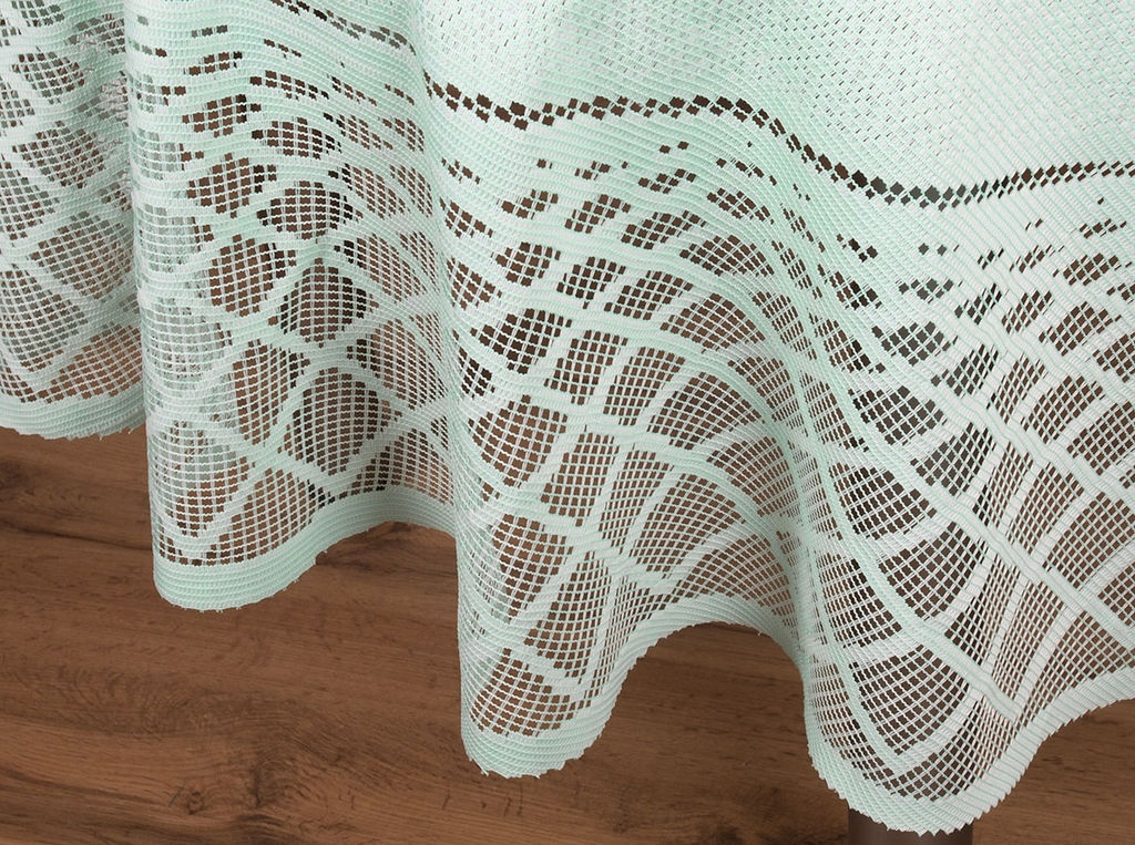 Скатерть декоративная Д228Кб 2967 лунный нефрит d1.55 м рис. Д228Кб