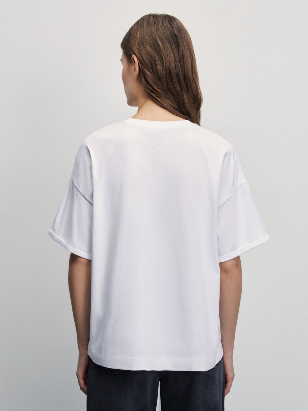 Футболка с принтом металлик / Zarina  фото 6