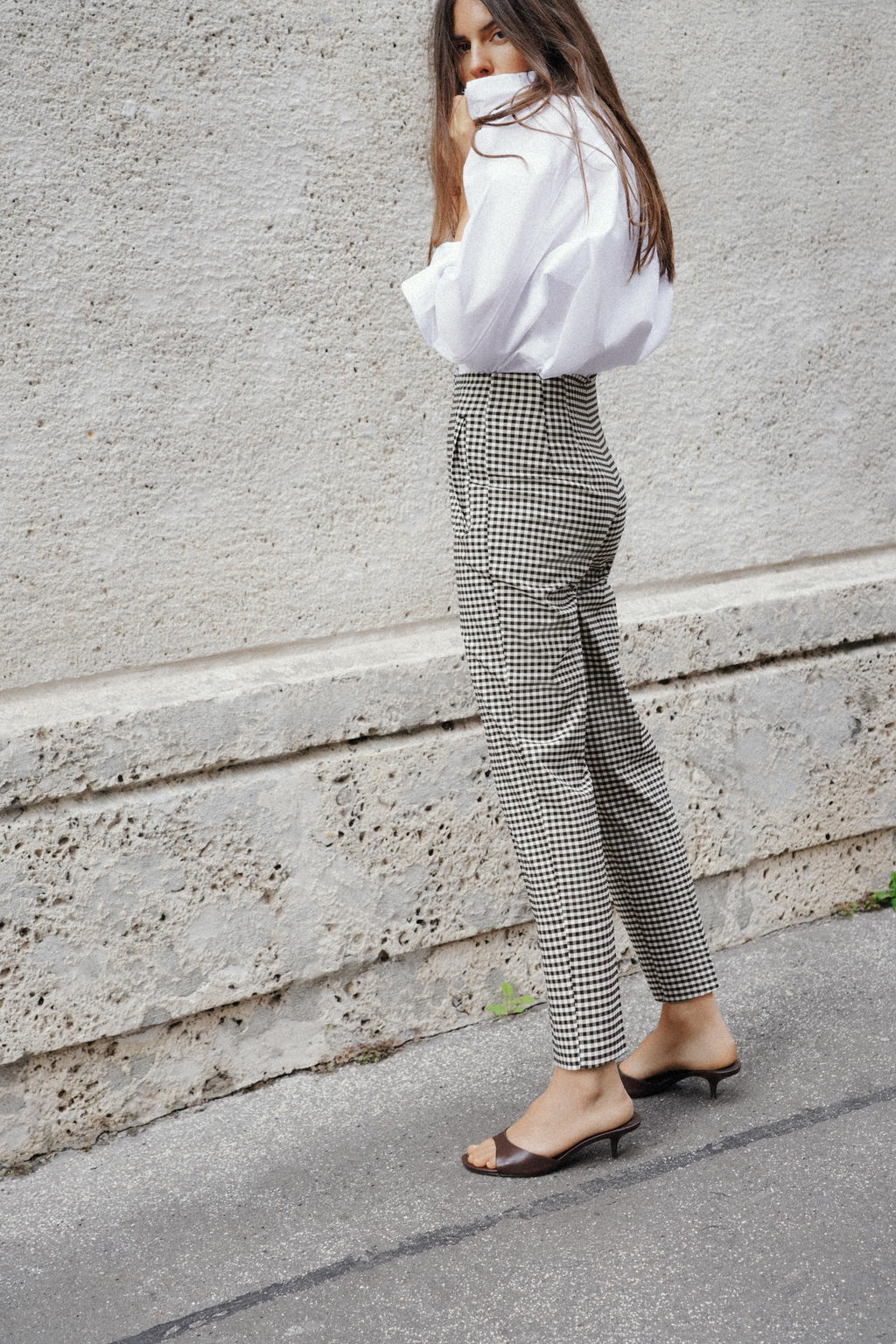 HIGH-WAIST TROUSERS - Zara фото 8