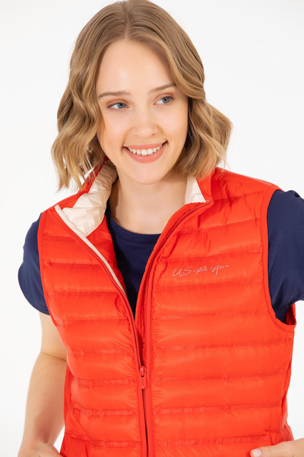 Kad_n K_rm_z_ Yelek - U.s. polo assn фото 3