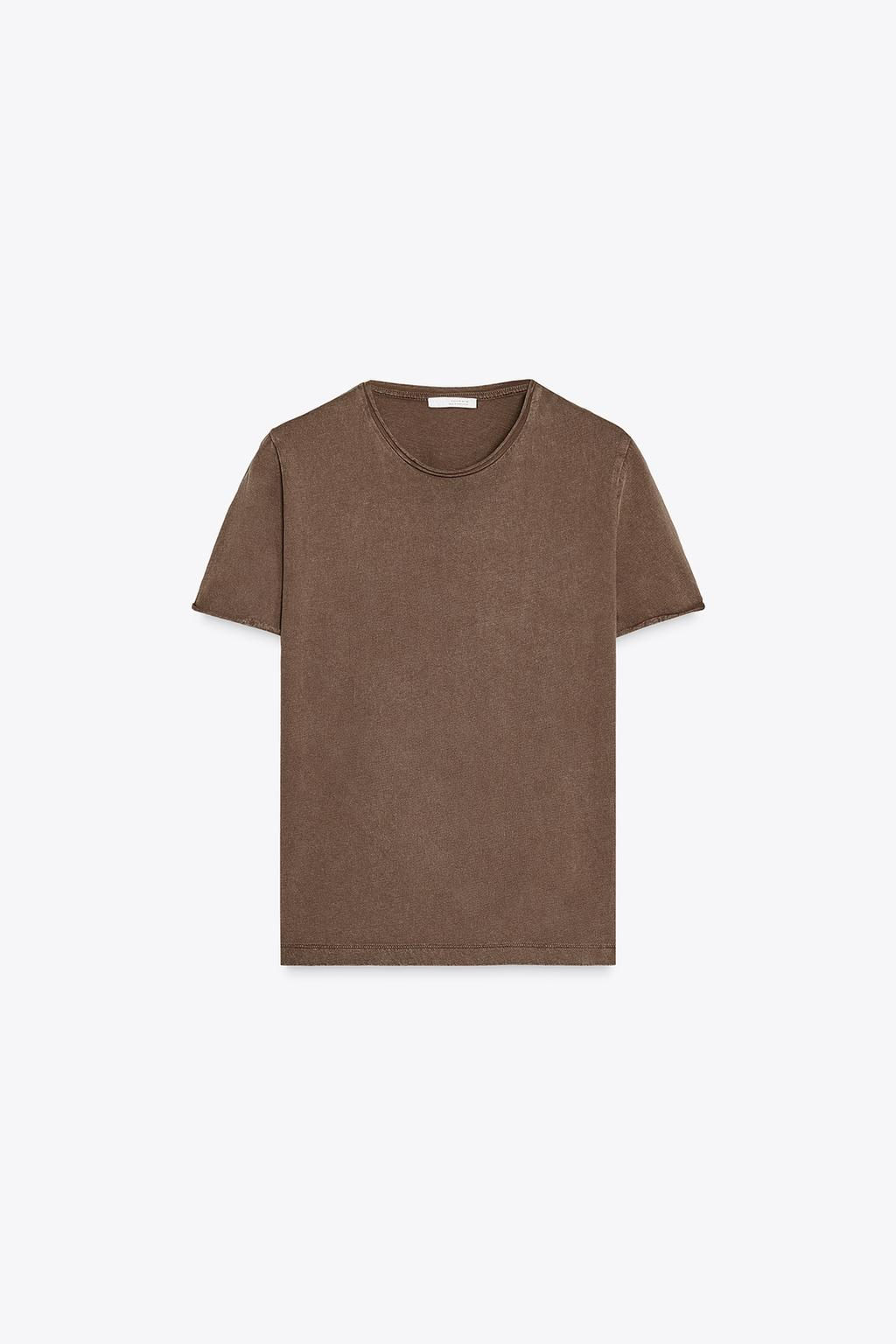 FADED SHORT SLEEVE T-SHIRT - Zara фото 31