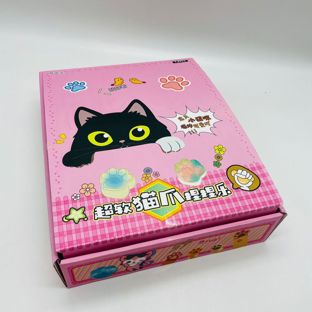 Мякиш антистресс - Кошачья лапка 12 шт в уп - Storyland фото 3