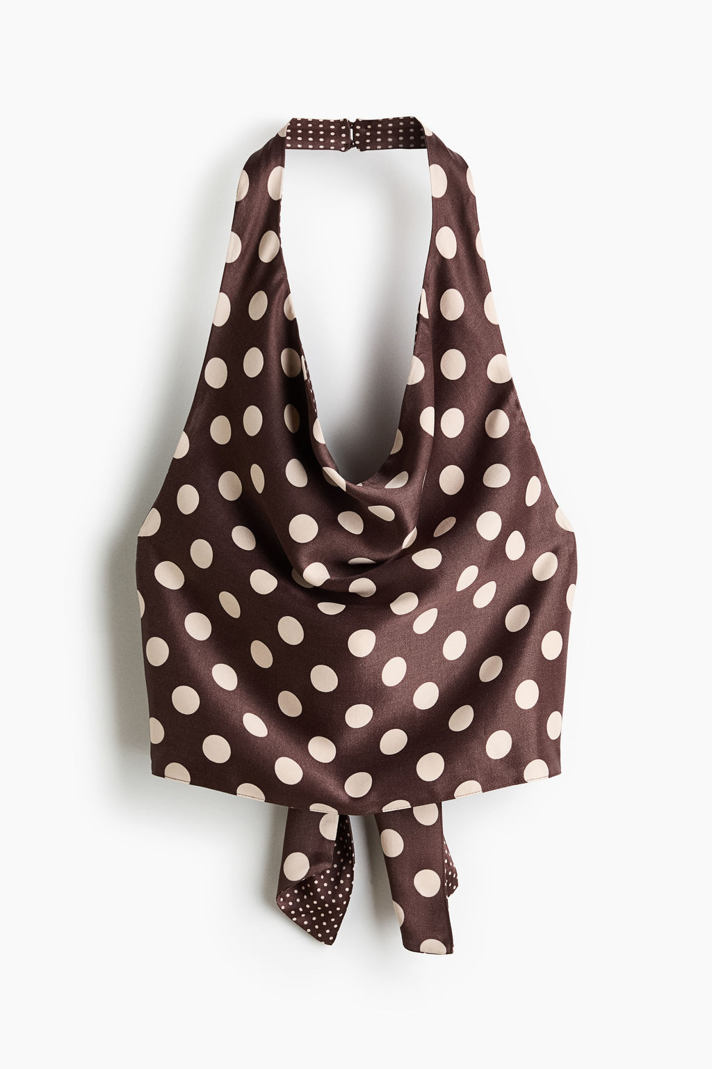 Top halter de sat?n - H&m фото 4