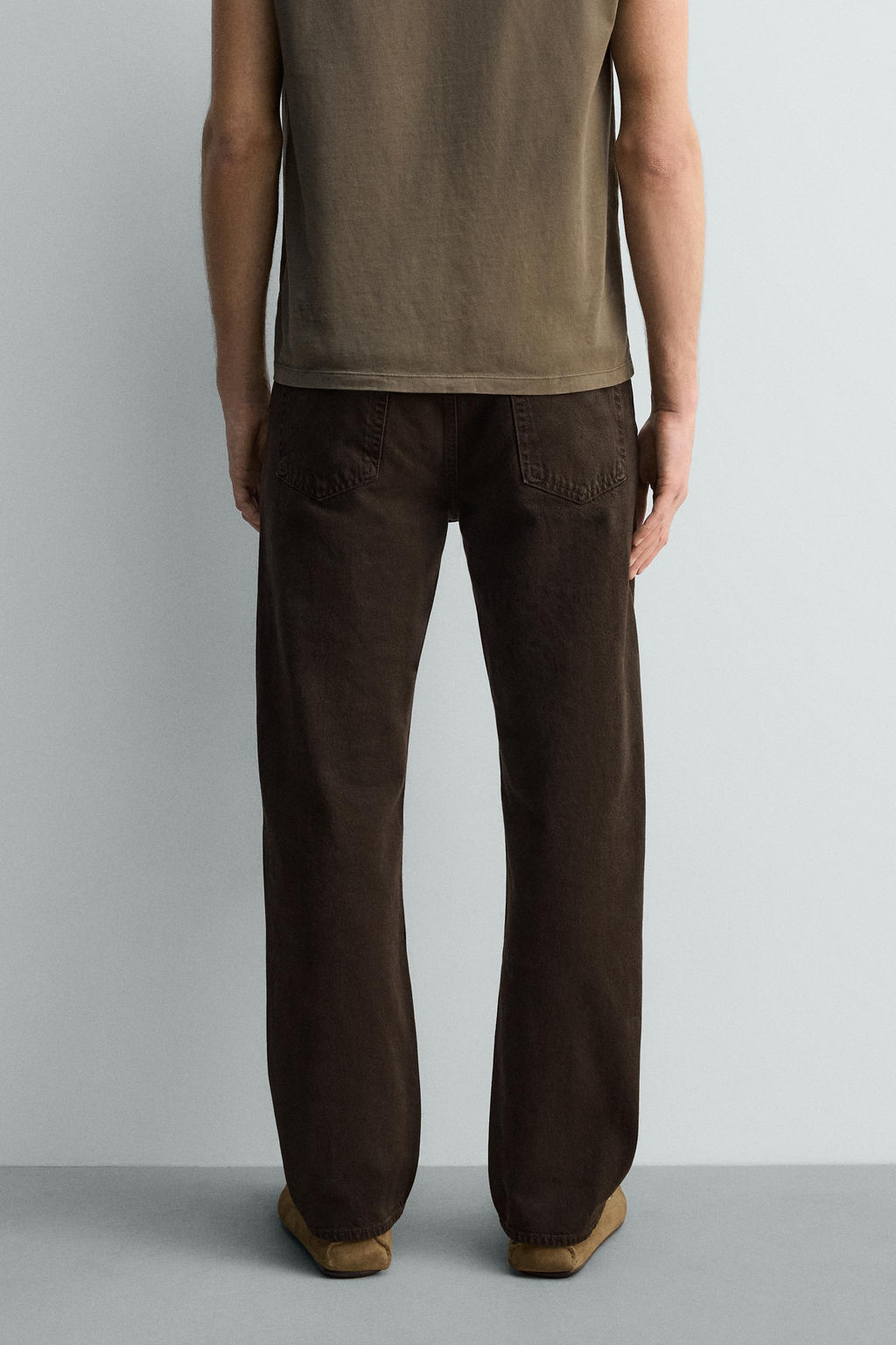 JEANS STRAIGHT FIT LIMITED EDITION / Marr?n - Zara фото 12