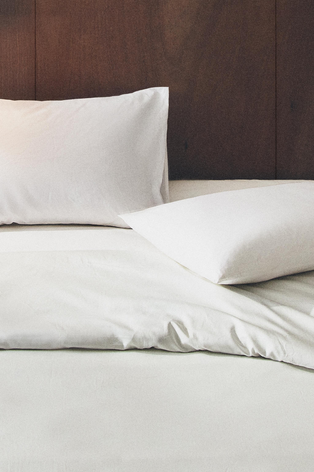 PERCALE DUVET COVER (500 THREAD COUNT) - Zara фото 6