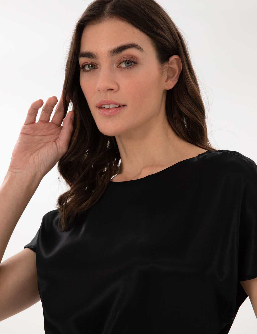 Siyah Comfort Fit Dokuma Elbise - Pierre cardin фото 2