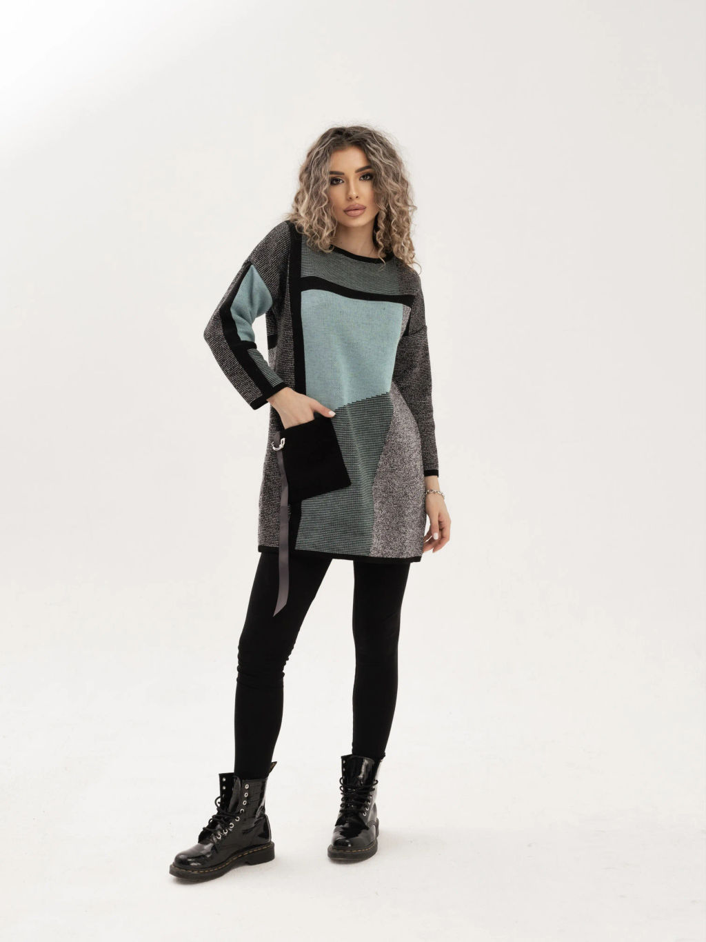 Джемпер К 1226/мята