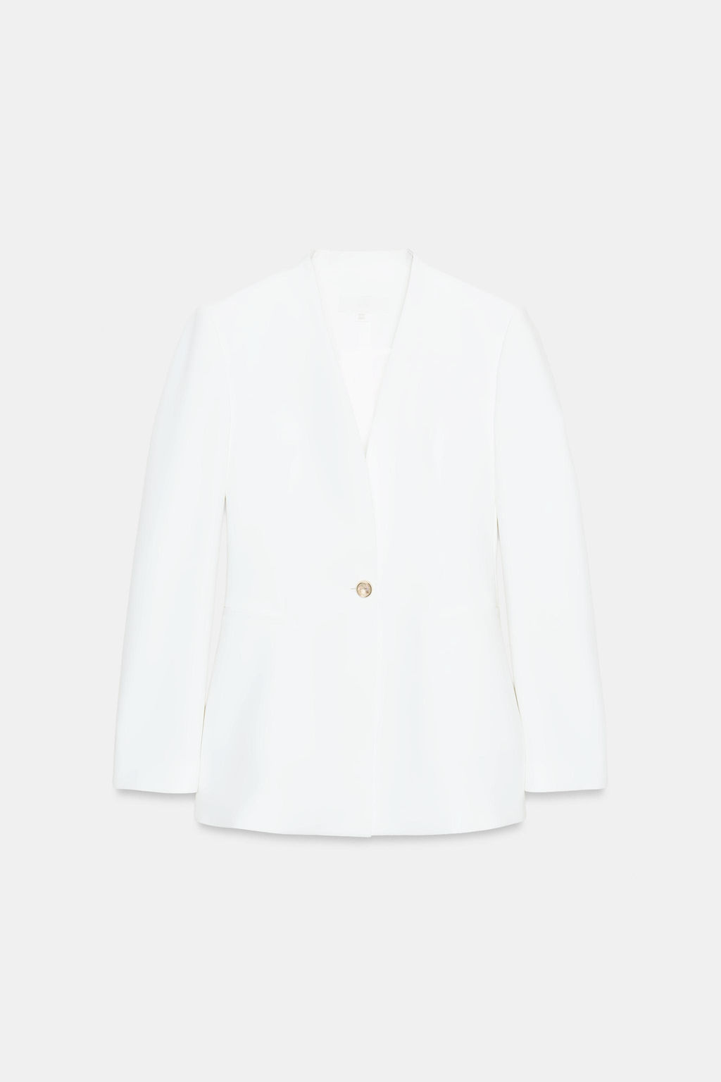 LAPELLESS FITTED BLAZER - Zara фото 4