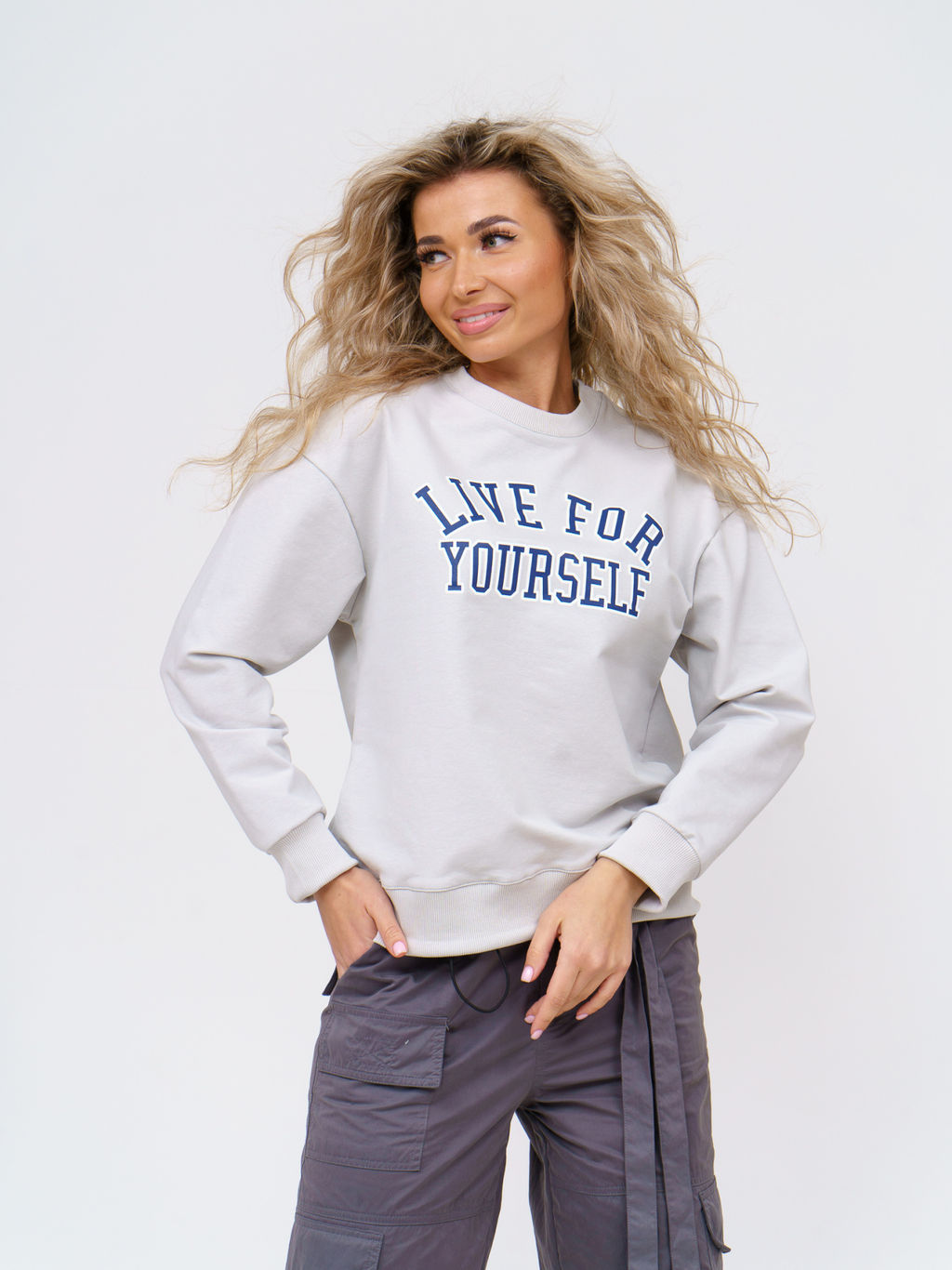 938 Свитшот "Серый"