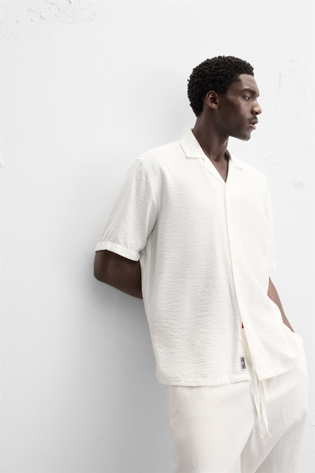 RELAXED FIT FLOWING SHIRT - Zara фото 6