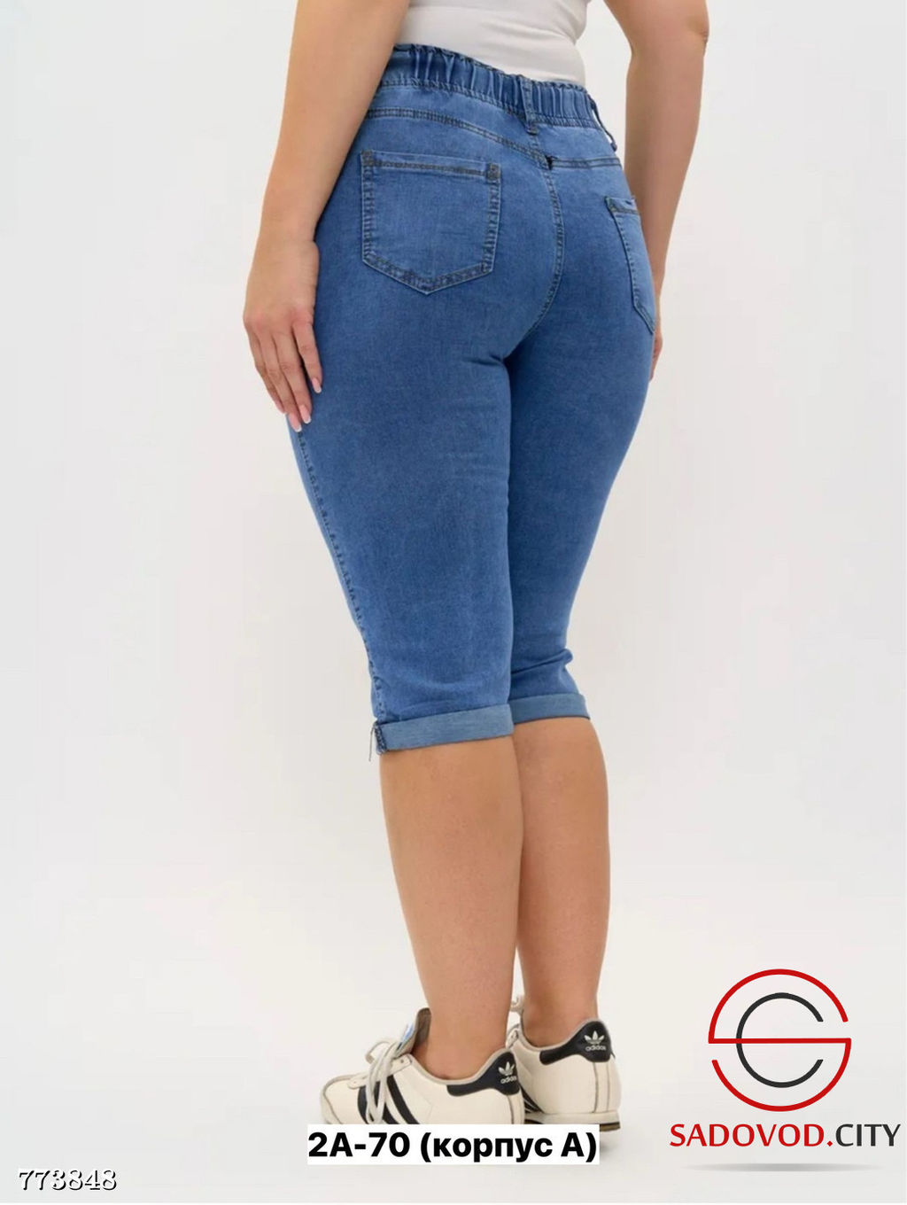 Капри джинсовые женские - Bruno фото 5