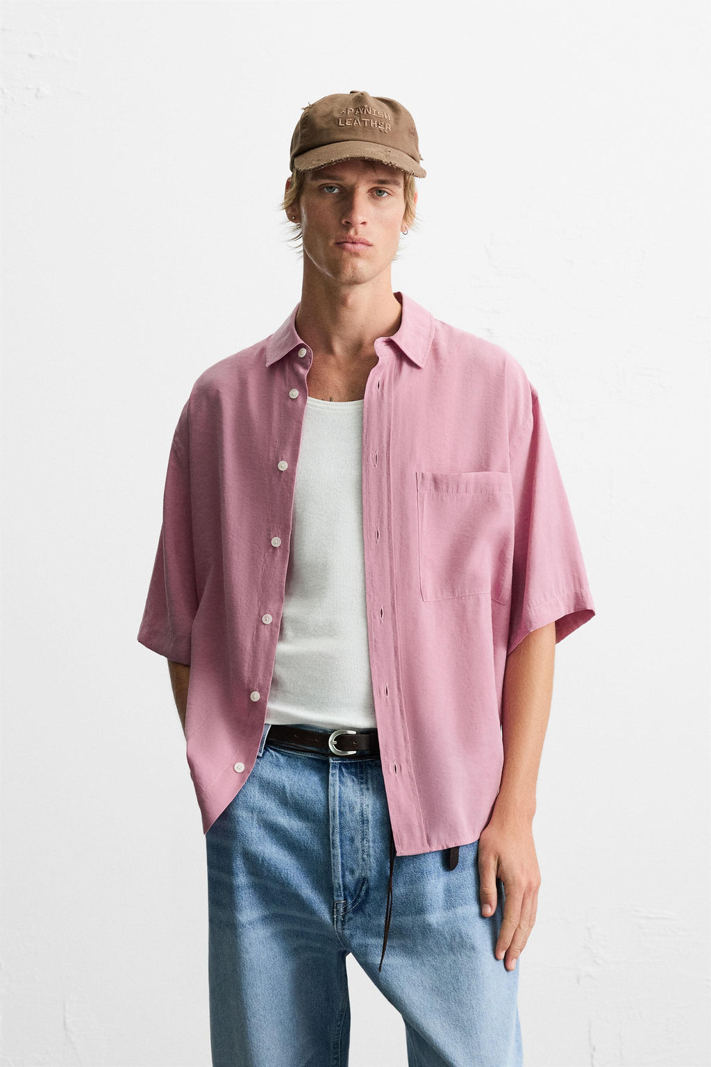 RELAXED FIT FLOWING SHIRT