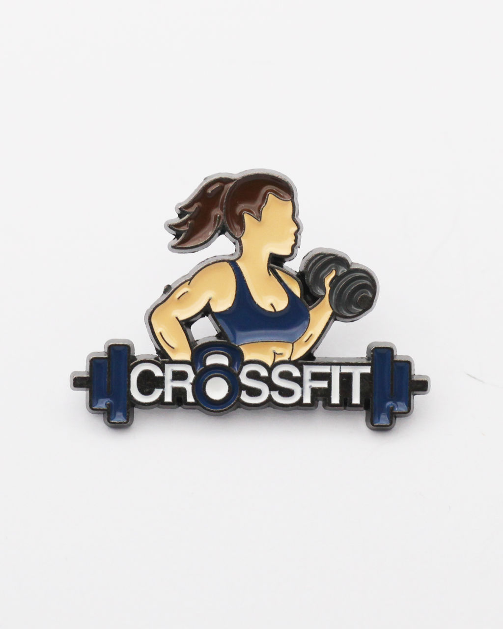 Металлический значок Crossfit - Krumpy фото 2