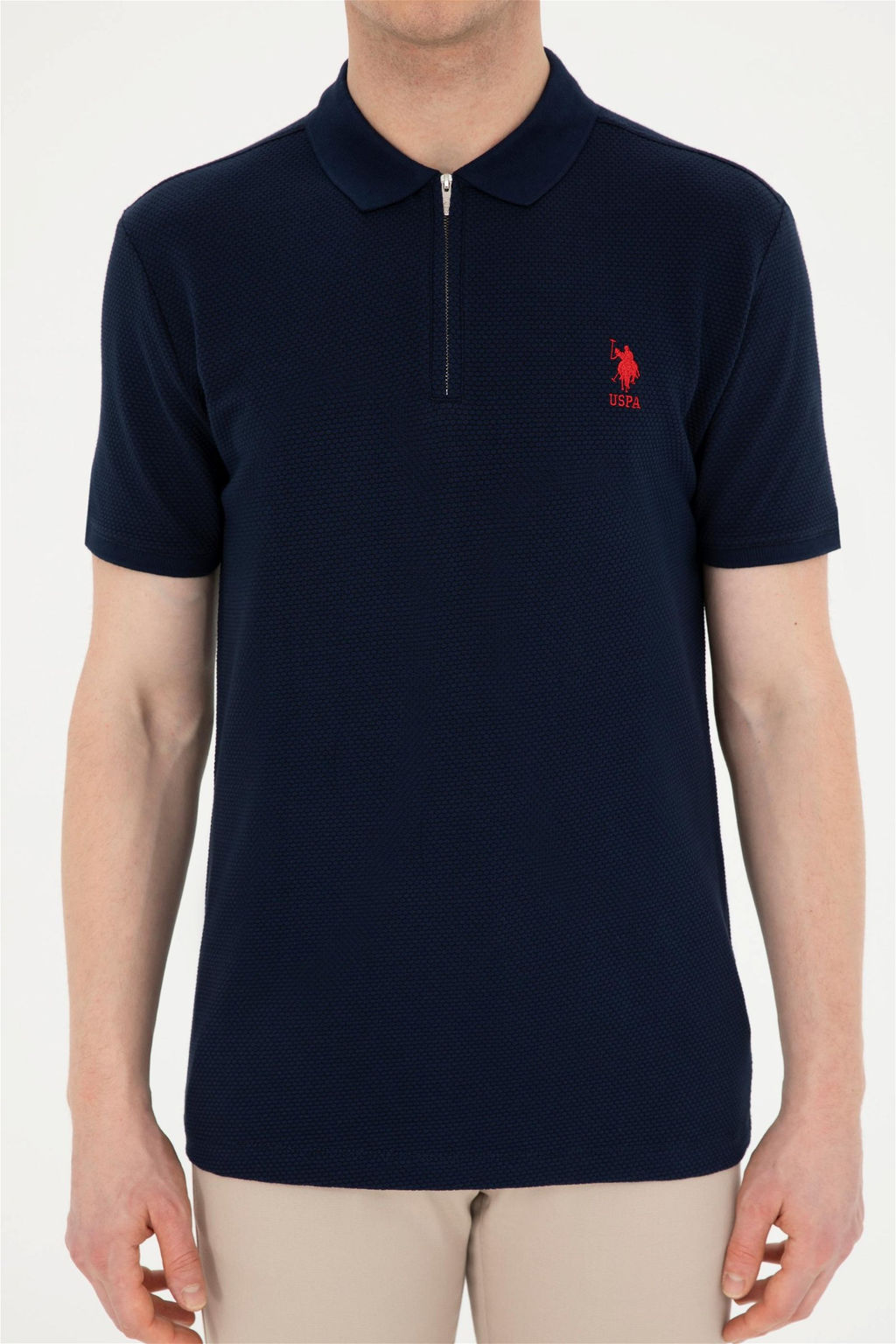 U. S. Polo Assn / Мужская темно-синяя футболка - U.s. polo assn фото 6