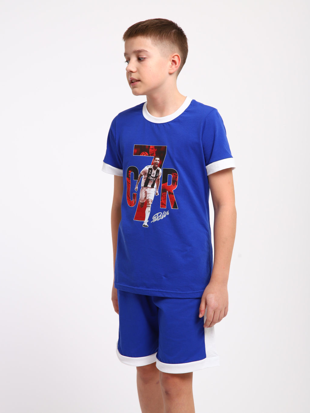 Пижама "Футбол" синий