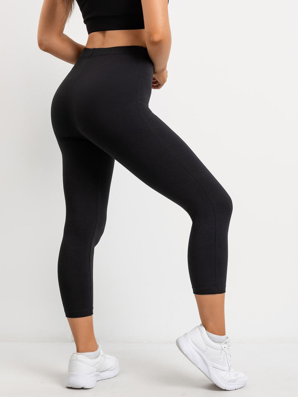 Бриджи Mark Formelle 322242 из хлопка черный  фото 4