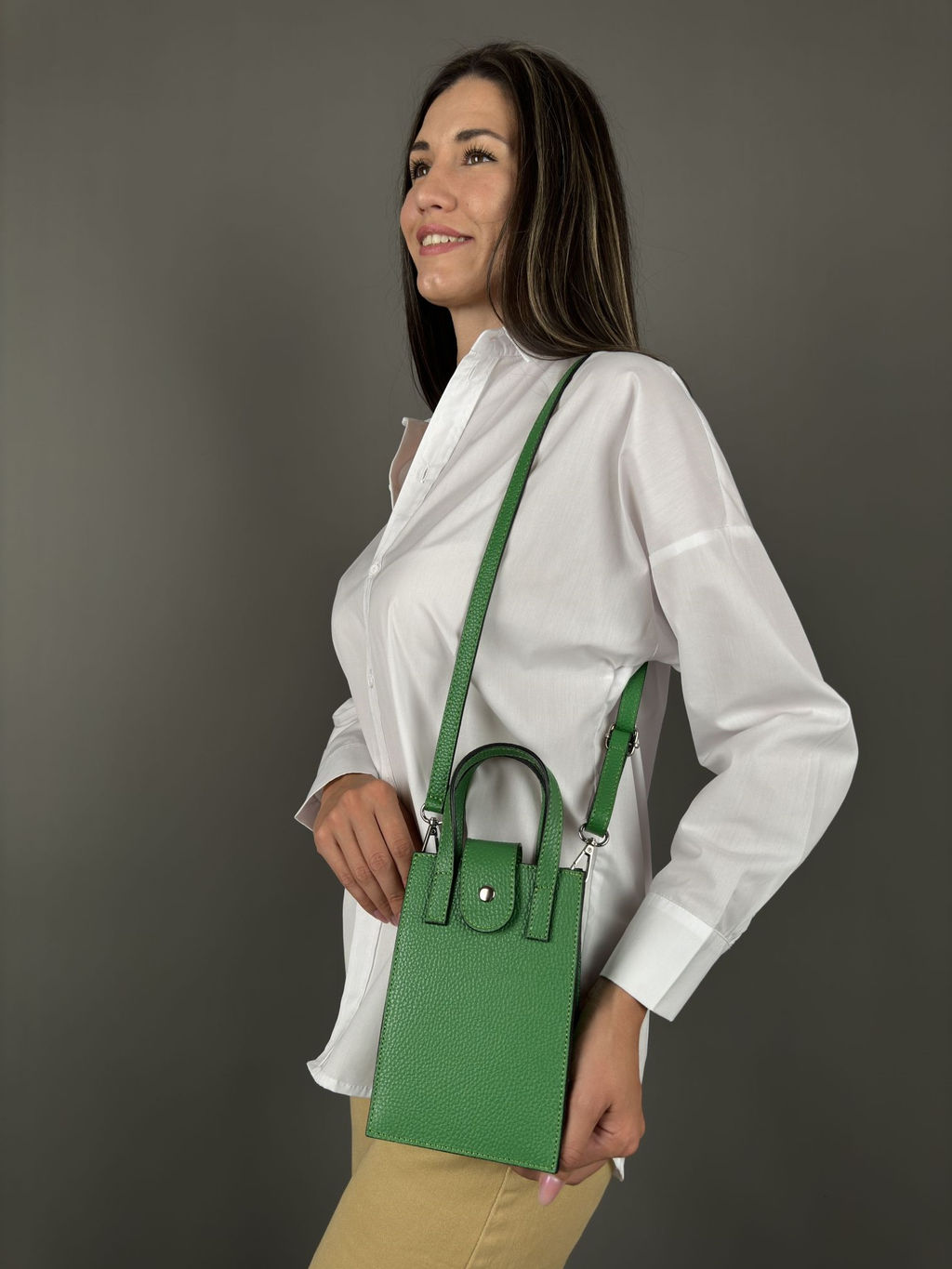 Сумка женская из телячьей кожи