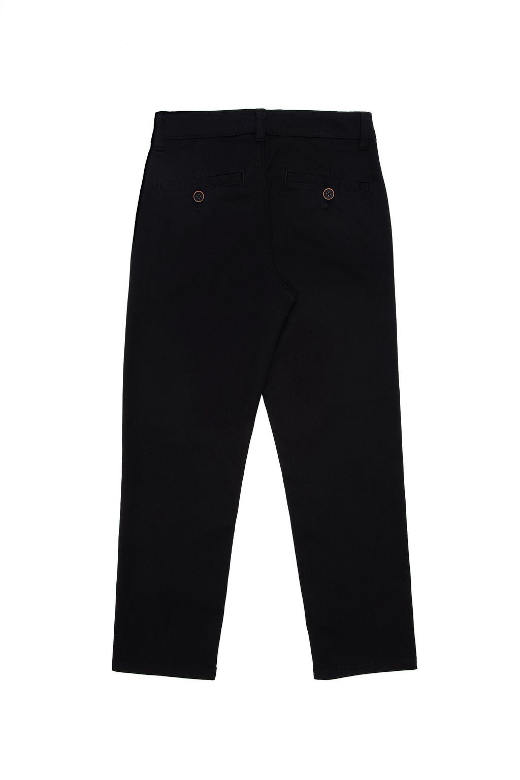 Черные брюки из плотной ткани для мальчика - U.s. polo assn фото 3