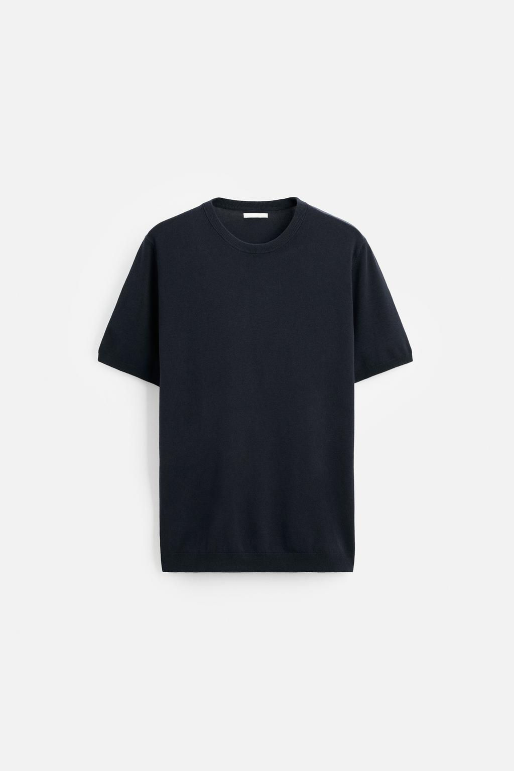 FLOWING KNIT T-SHIRT - Zara фото 22