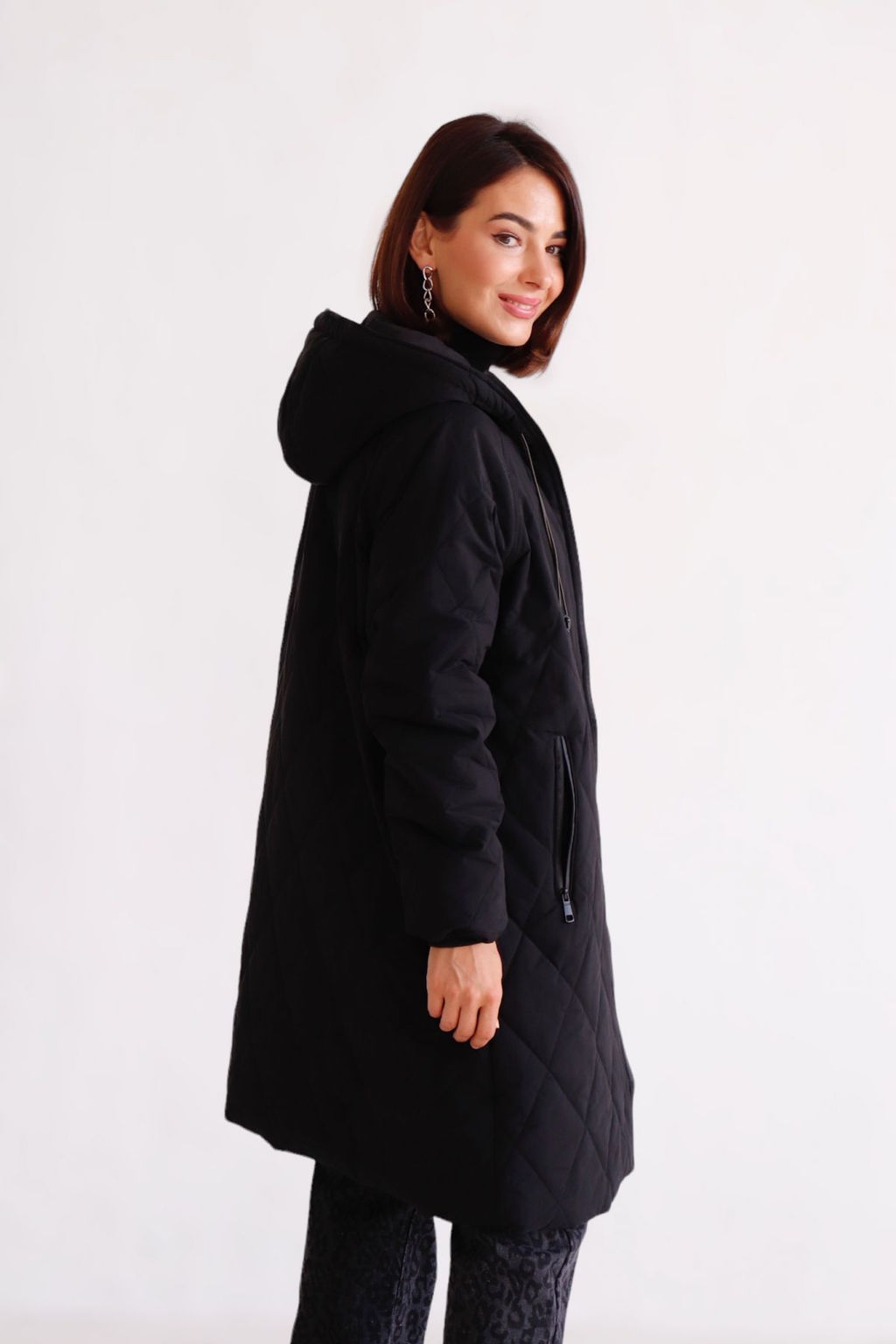 Martichelli Пальто демисезонное чёрное  фото 2