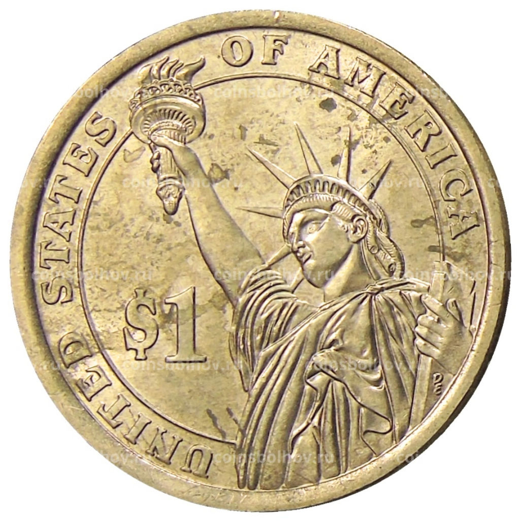 1 доллар 2015 года P Линдон Джонсон 36-й президент США