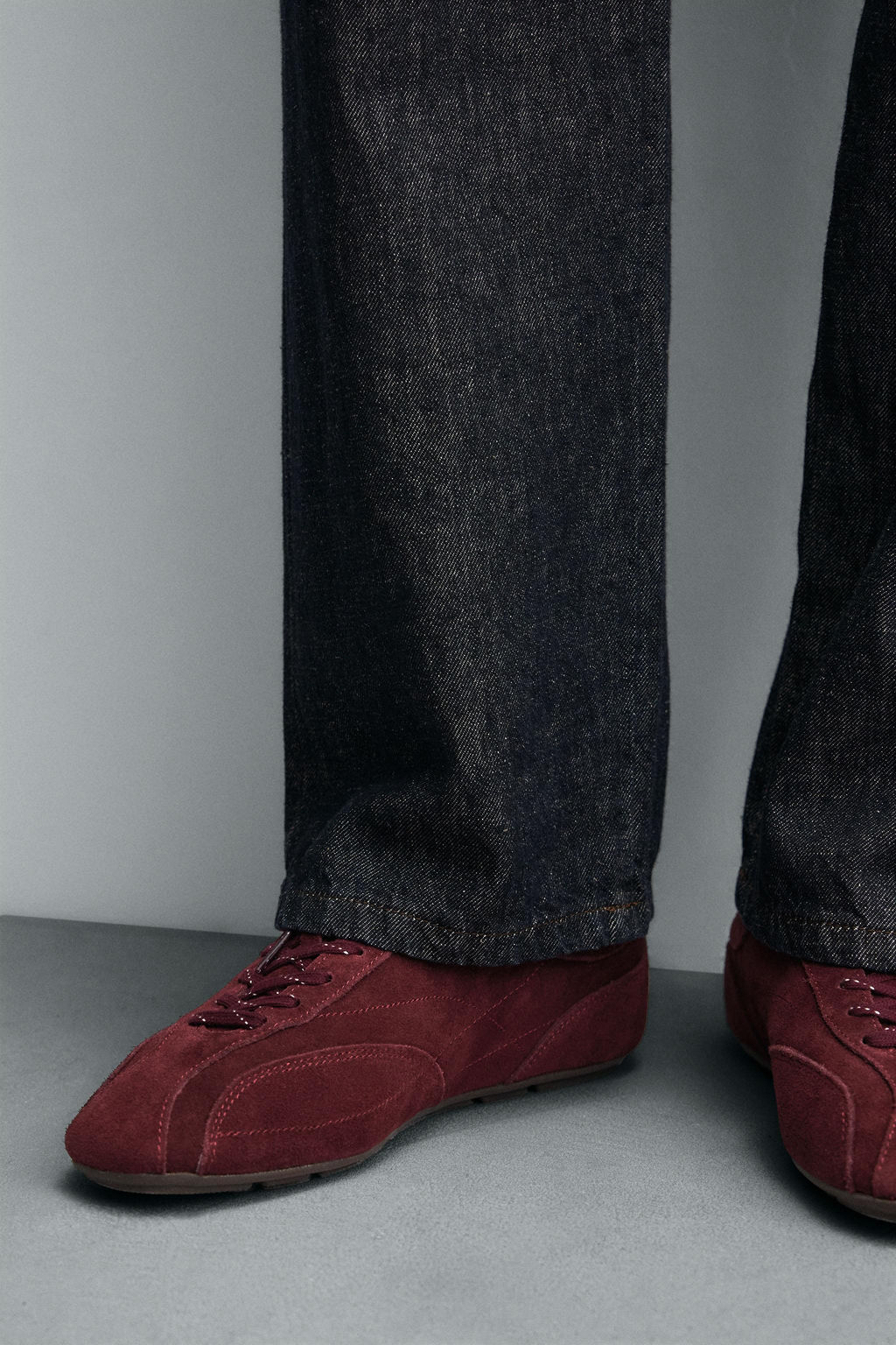 ULTRA-THIN SOLE LEATHER TRAINERS - Zara фото 7