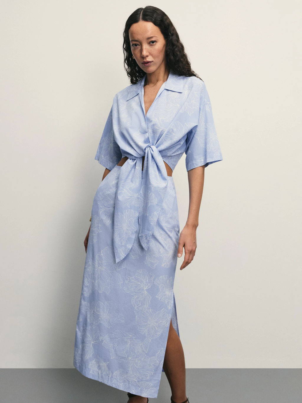 Юбка миди прямого кроя / Zarina  фото 3