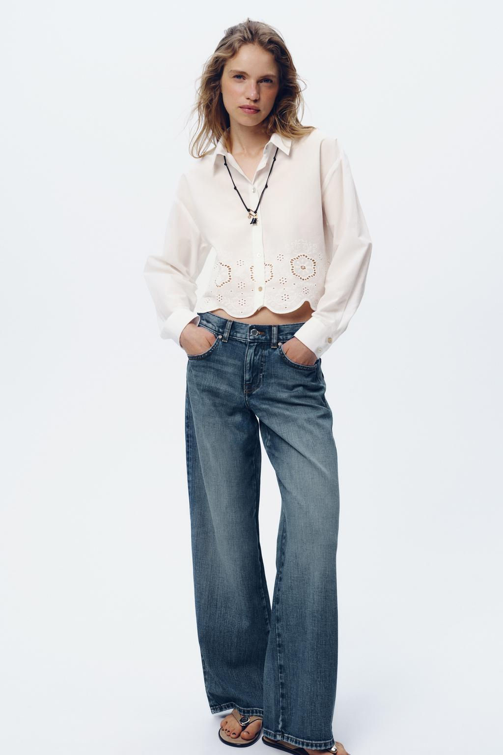 Z1975 STRAIGHT MID-WAIST FULL LENGTH JEANS