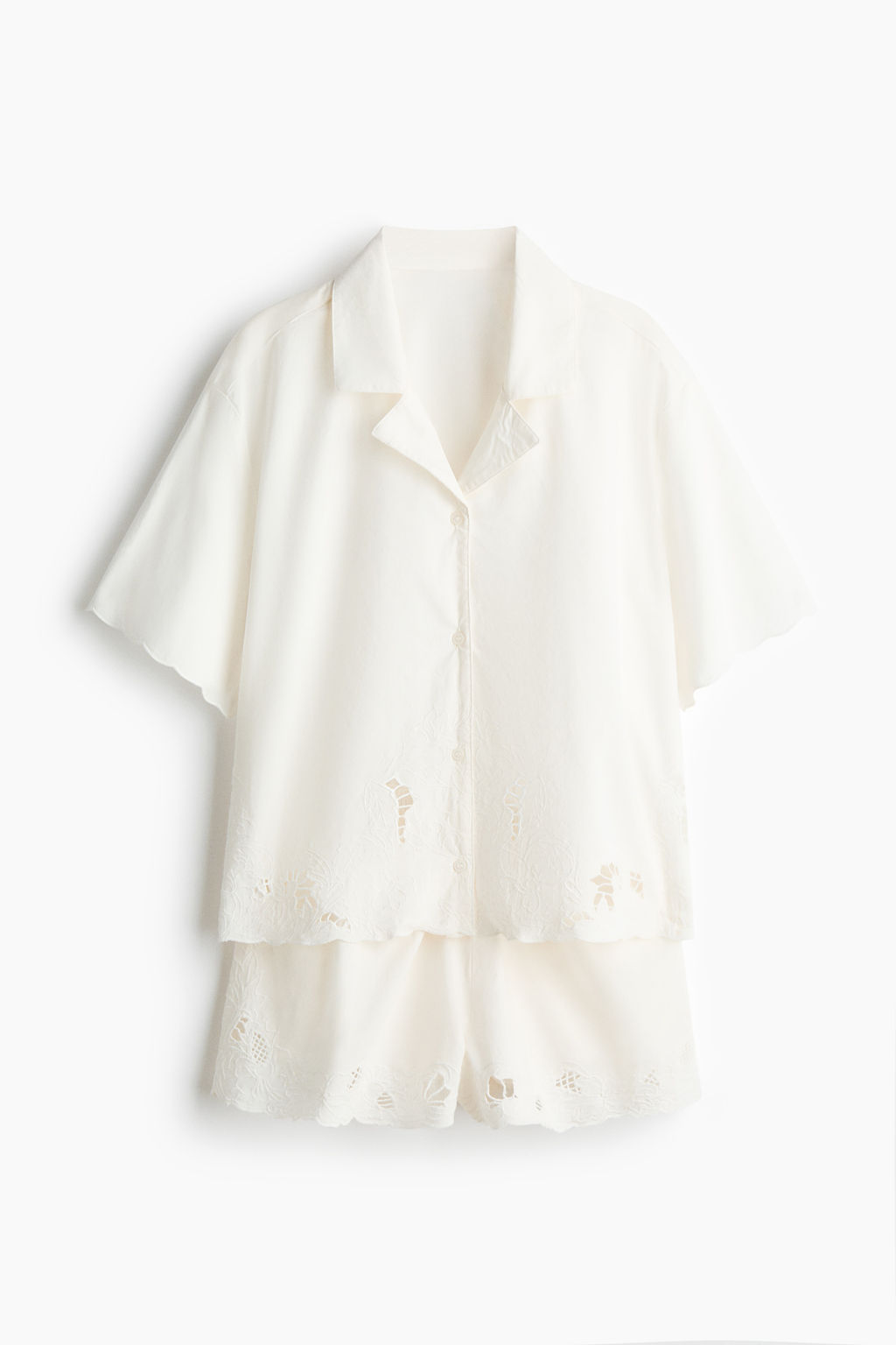 Pijama con bordado ingl?s - H&m фото 2