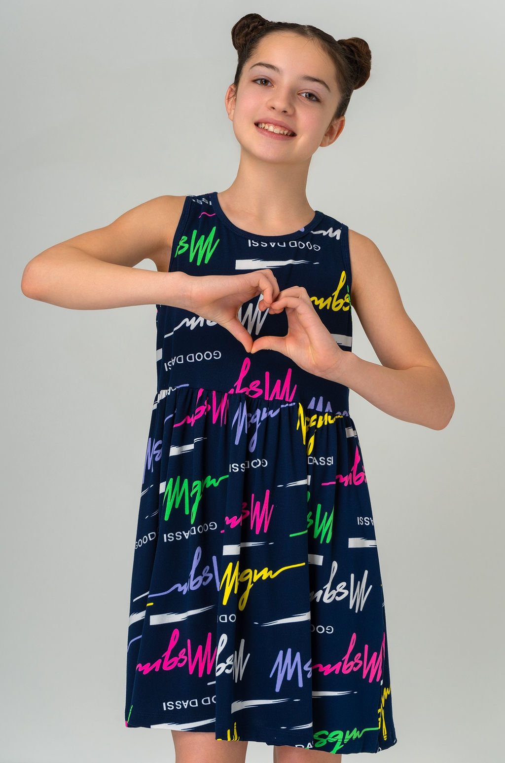 Летнее платье из бамбука для девочки Happyfox