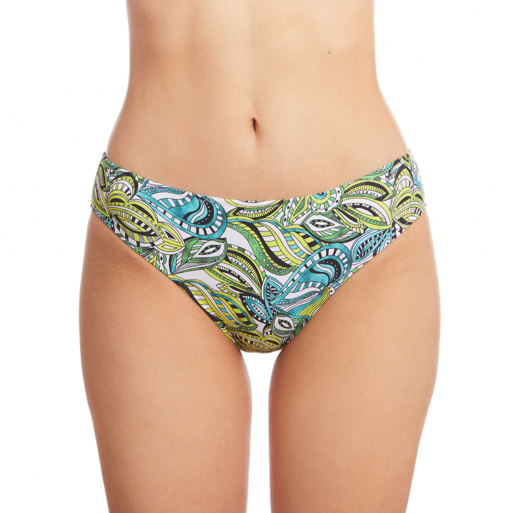 -10% Трусы купальные Milavitsa 480358 изумрудно-набивной