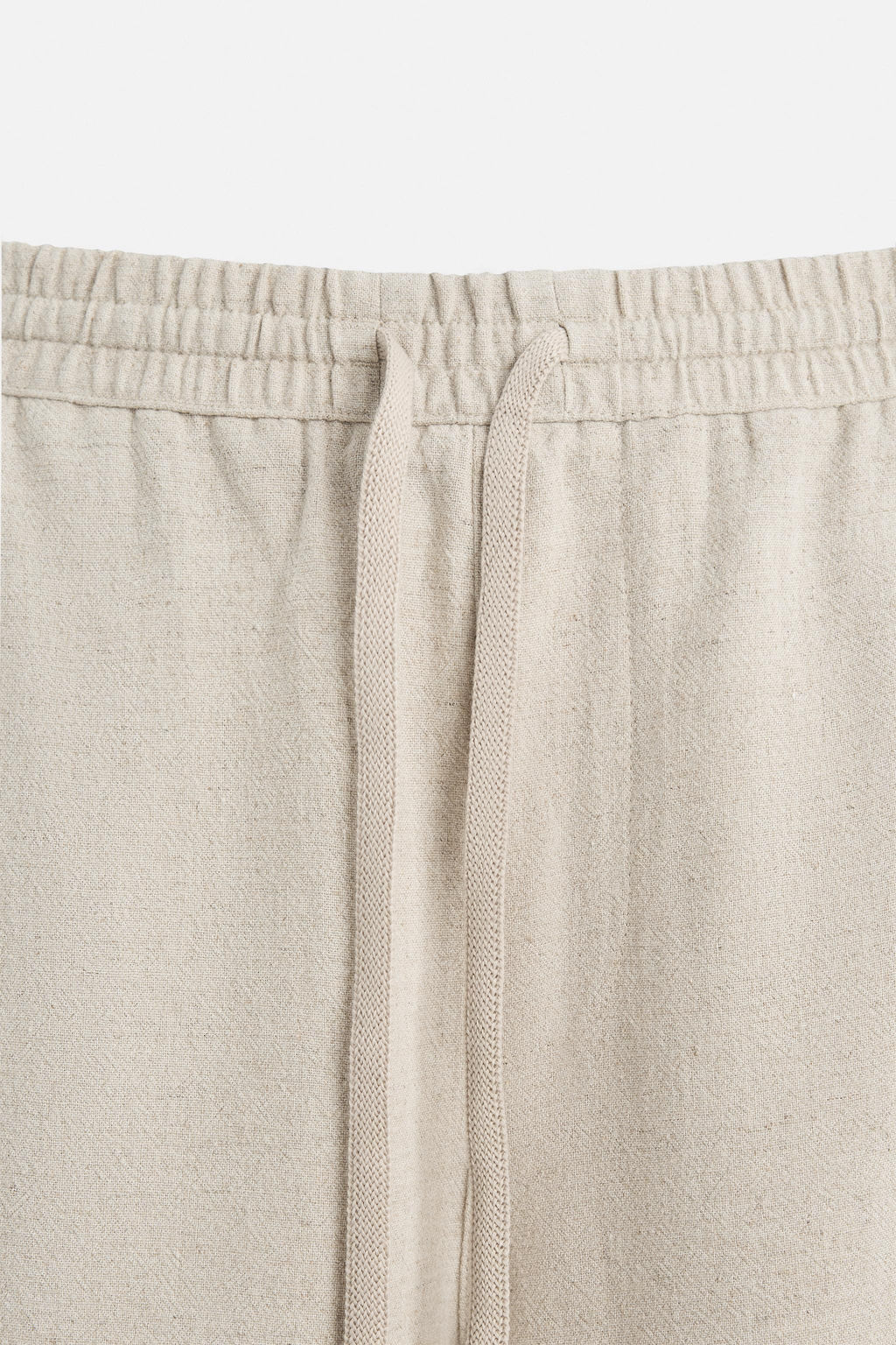 LINEN BLEND BERMUDA SHORTS - Zara фото 8
