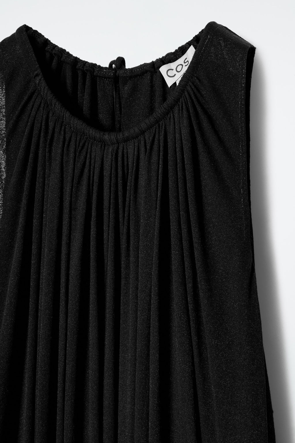 VESTIDO LARGO CON CUELLO HALTER FRUNCIDO - H&m фото 2