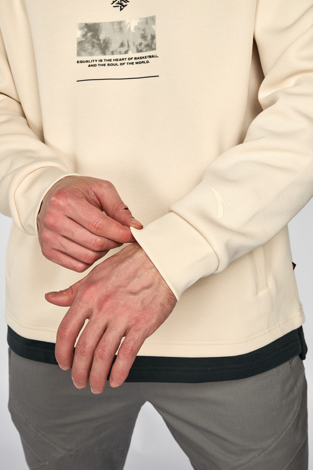 Худи Серый - Anta фото 5