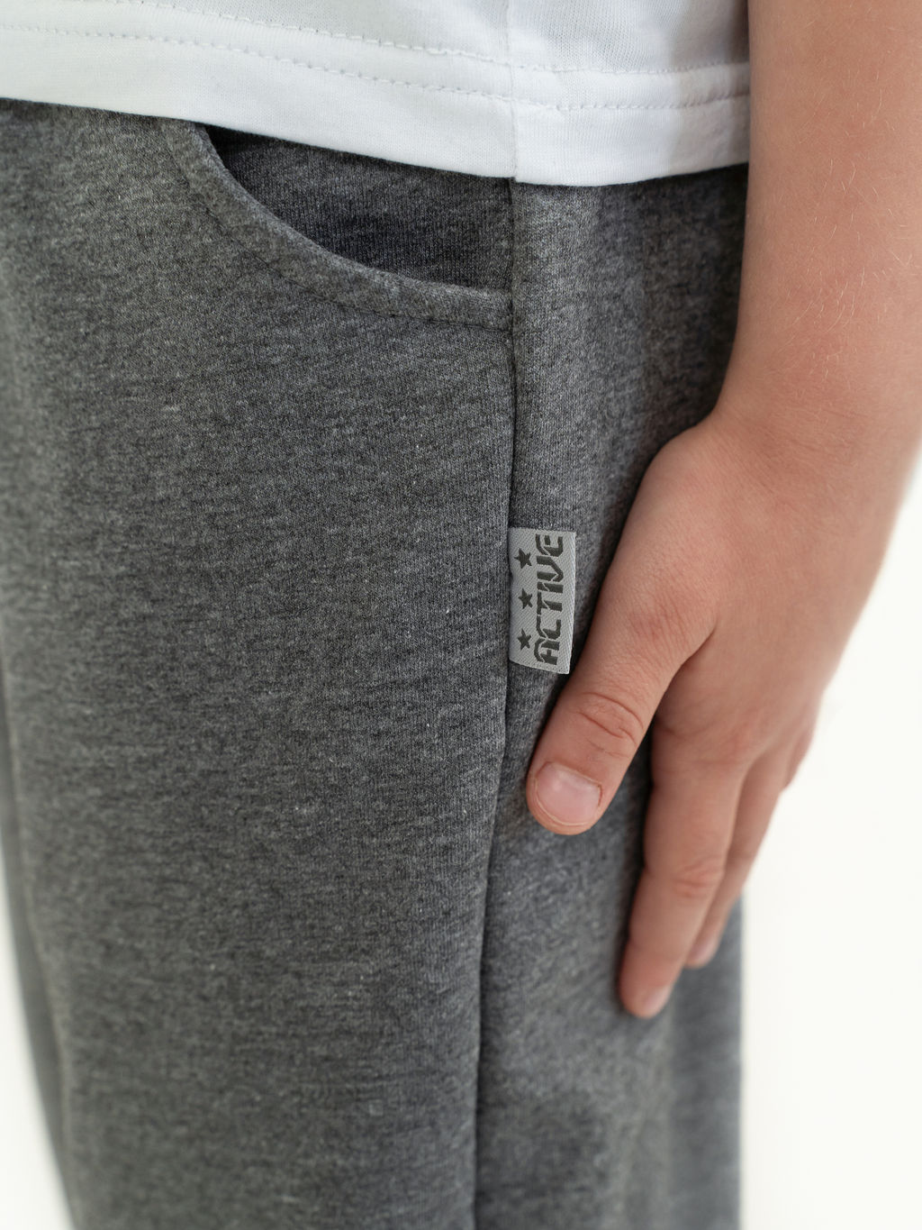 Брюки детские антрацит 413 (146, 76)