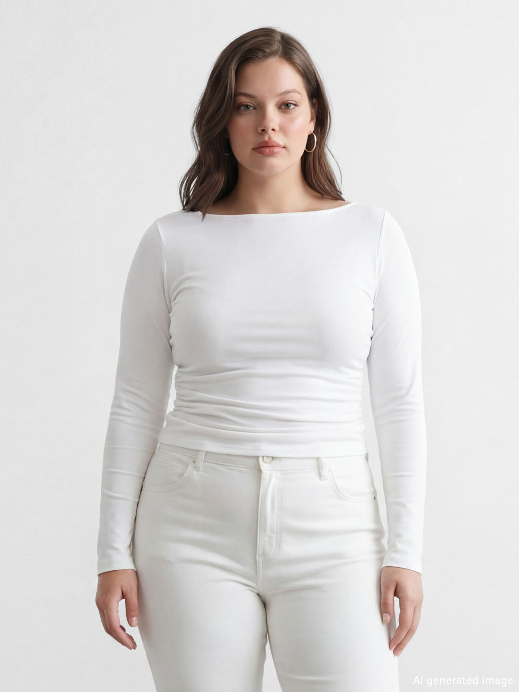 Kay?k Yaka B?zg?l? Kad?n Body