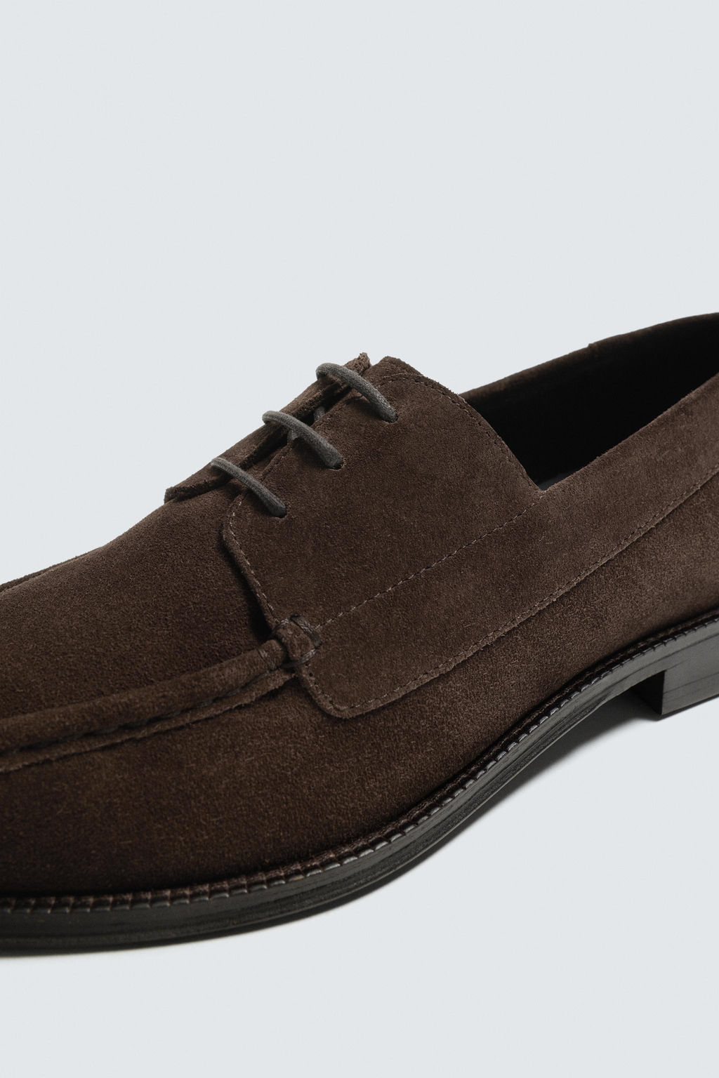 ZAPATO N?UTICO PIEL / Marr?n - Zara фото 3