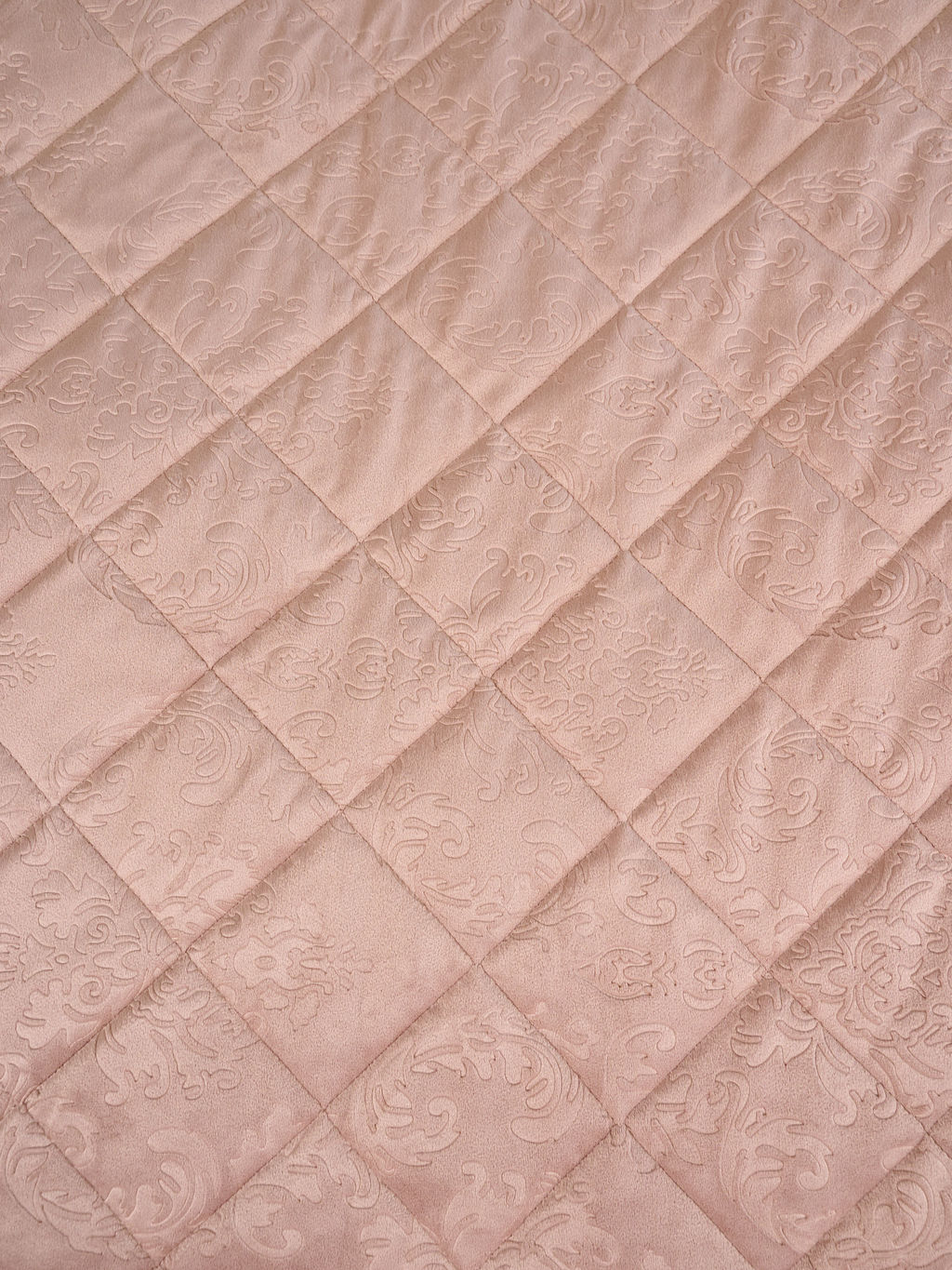 Покрывало Кристалл, цвет пудра 220x240