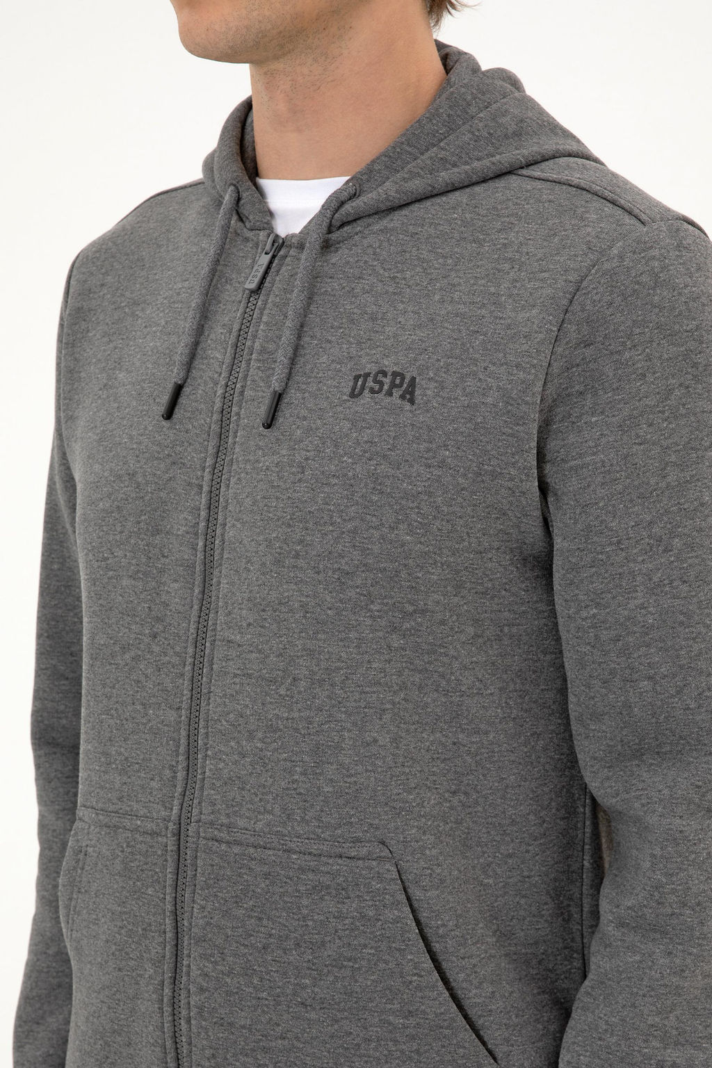 Erkek Antrasit Melanj _rme H_rka Sepette S_rpriz _ndirim - U.s. polo assn фото 7