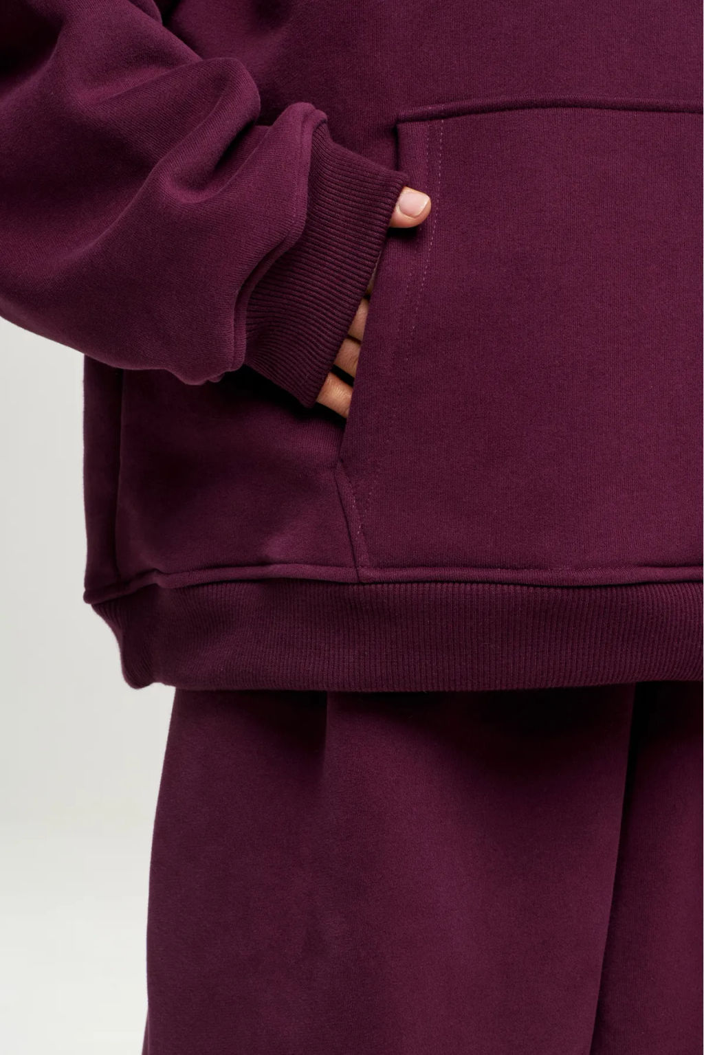 Худи с начесом Plum - Erist store фото 6