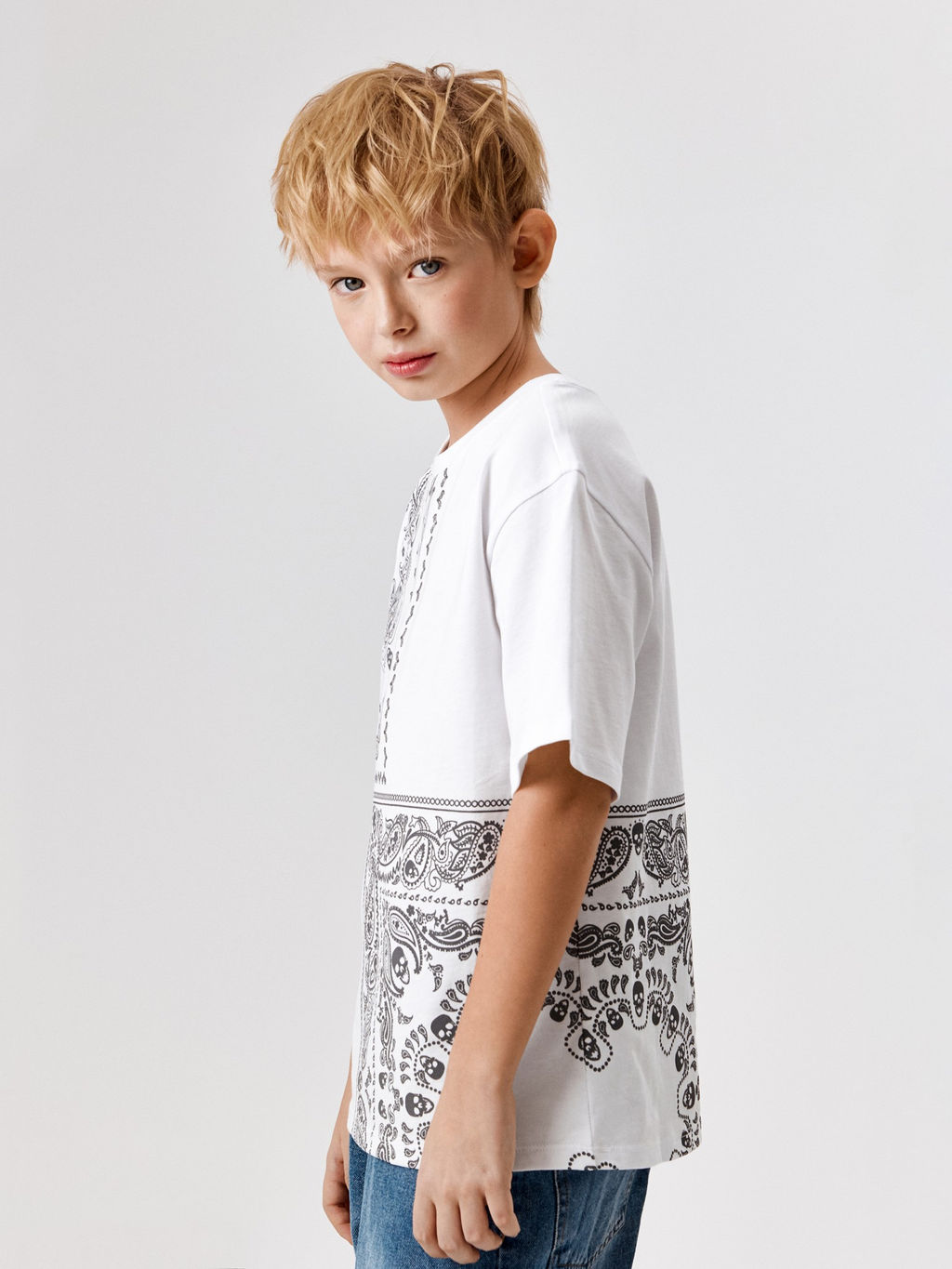 ACOOLA / Футболка детская для мальчиков Wiluna белый  фото 2