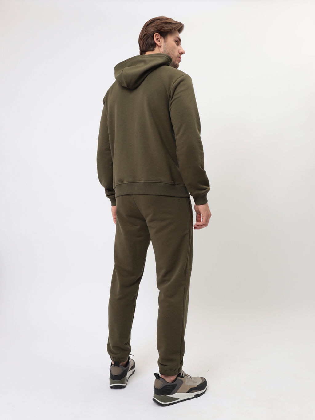 Худи мужское GREG aus Russland G171-OZ03-38_R (хаки)  фото 4