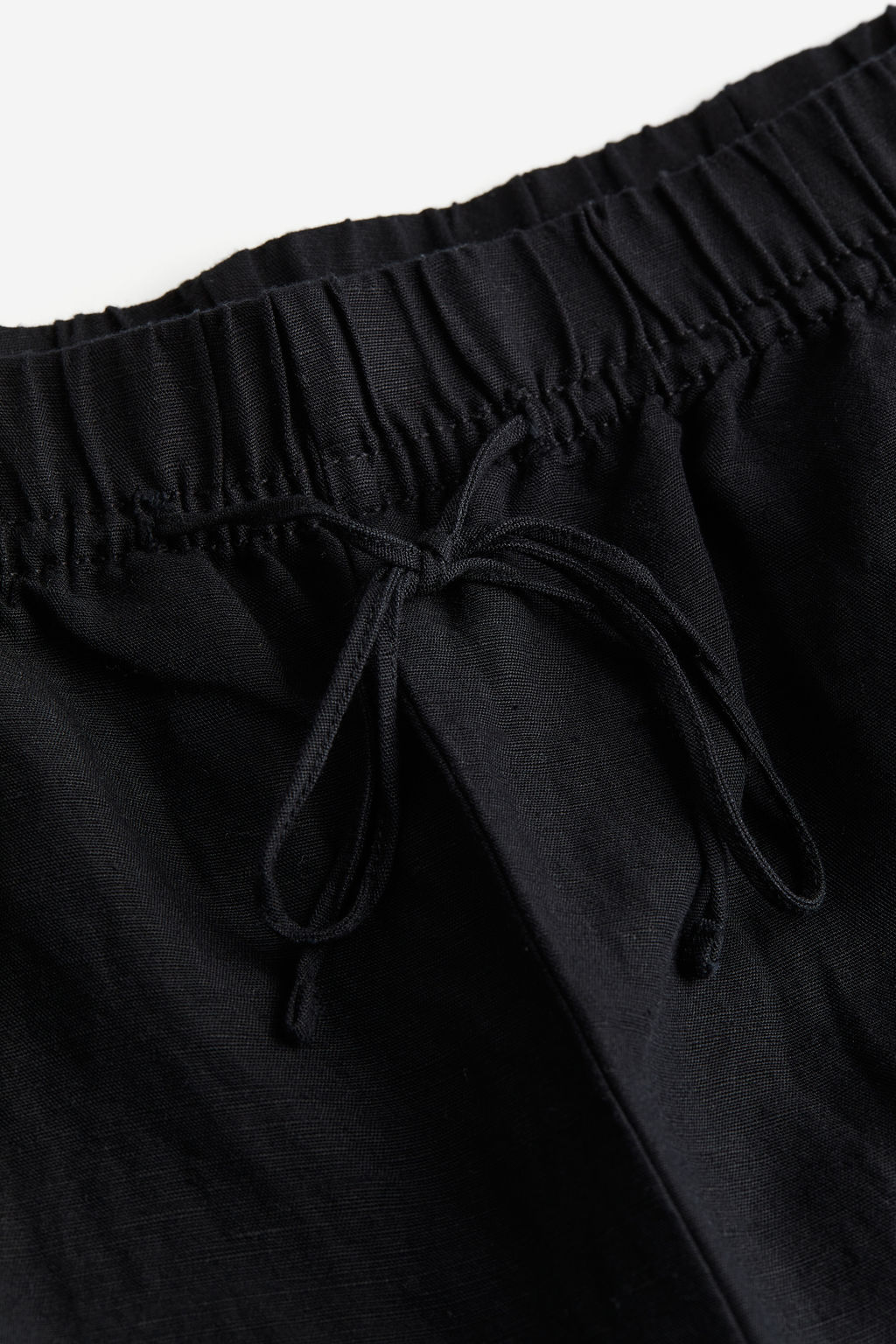 Pantalon sin cierre en mezcla de lino - H&m фото 12