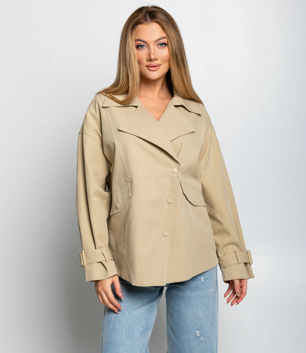 Куртка #КТ2601 (1), бежевый