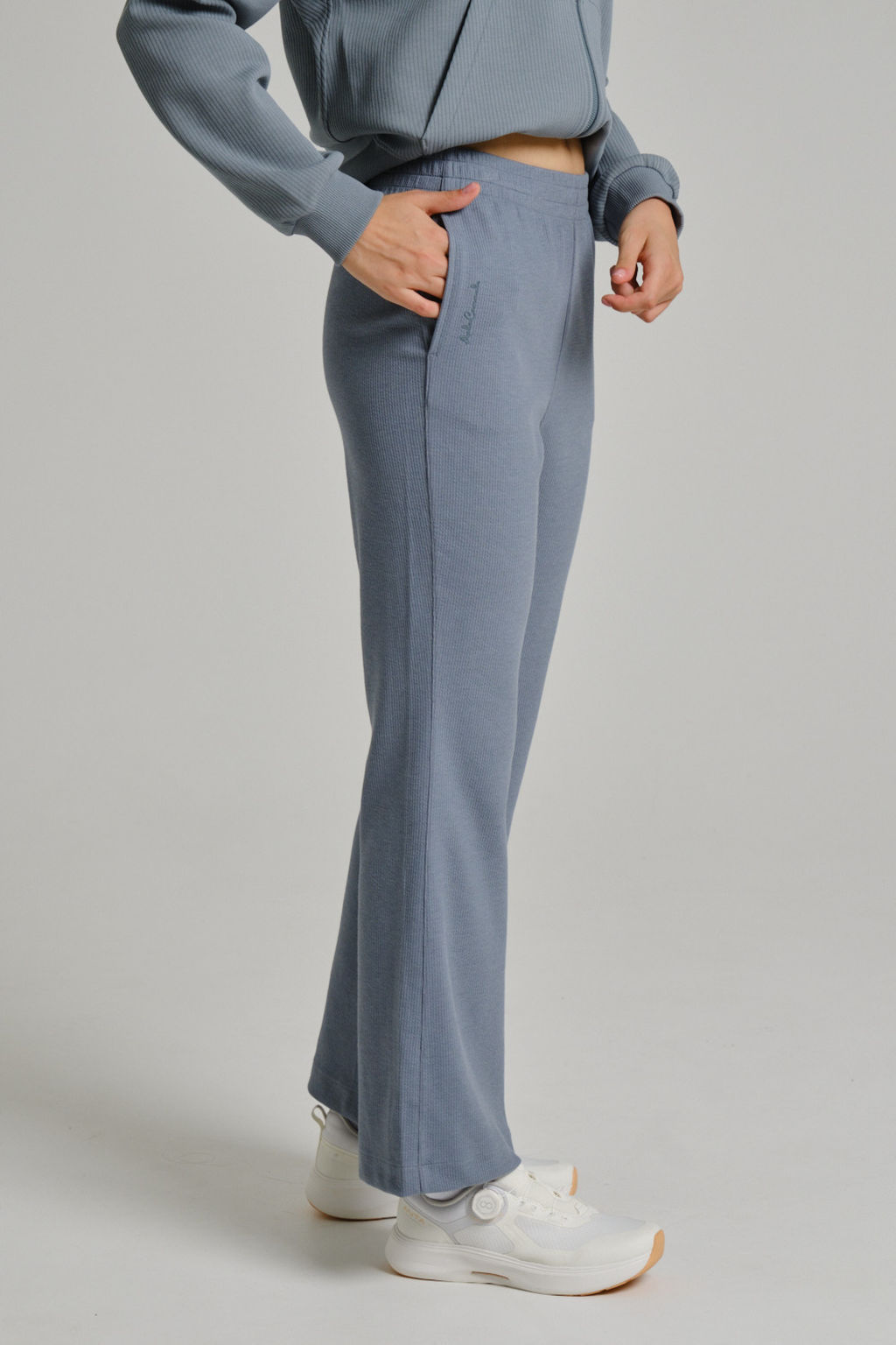 Брюки трикотажные Сине-зеленый COMMUTE Knit Track Pants - Anta фото 5