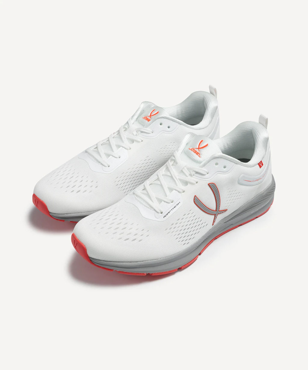 Кроссовки беговые JOGEL Hyperlight 2.0 White/grey/red  фото 3