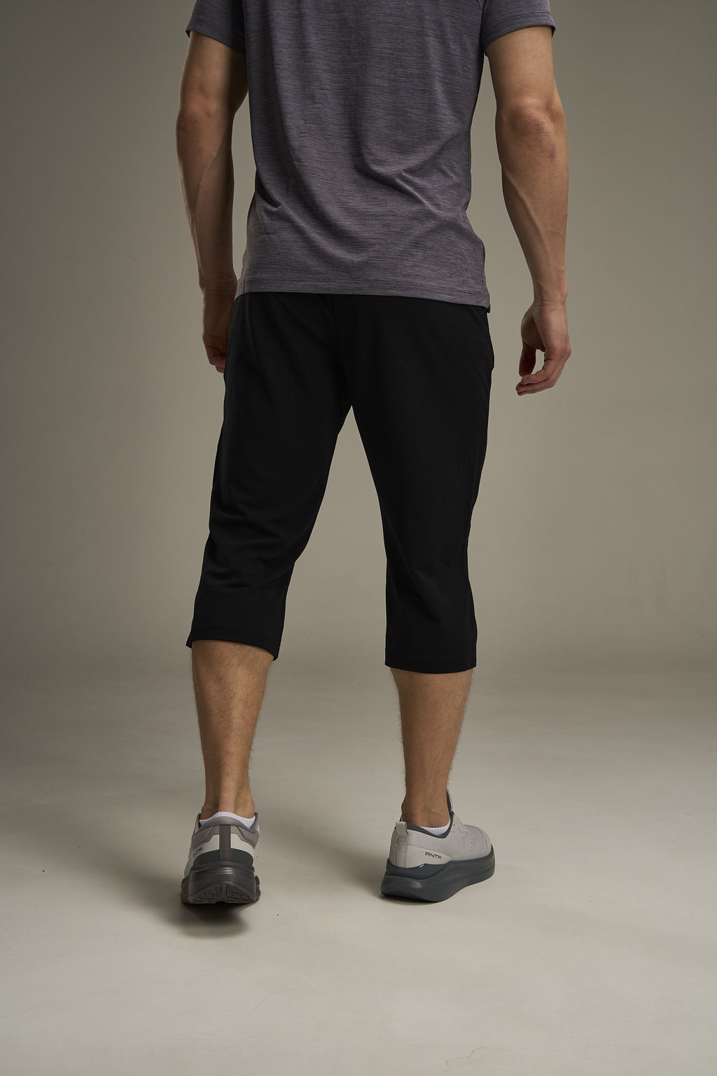 Брюки трикотажные 3/4 Черный - Anta фото 5