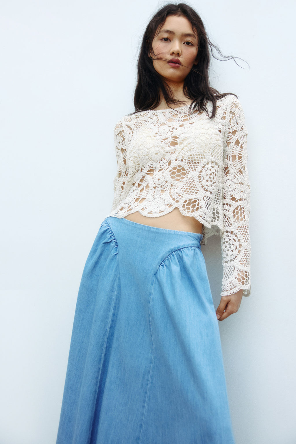 Top efecto crochet - H&m фото 3